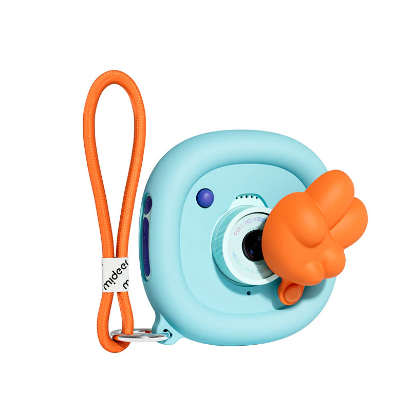 SAY CHEESE BABY CAMERA - BLUE / ORANGE
