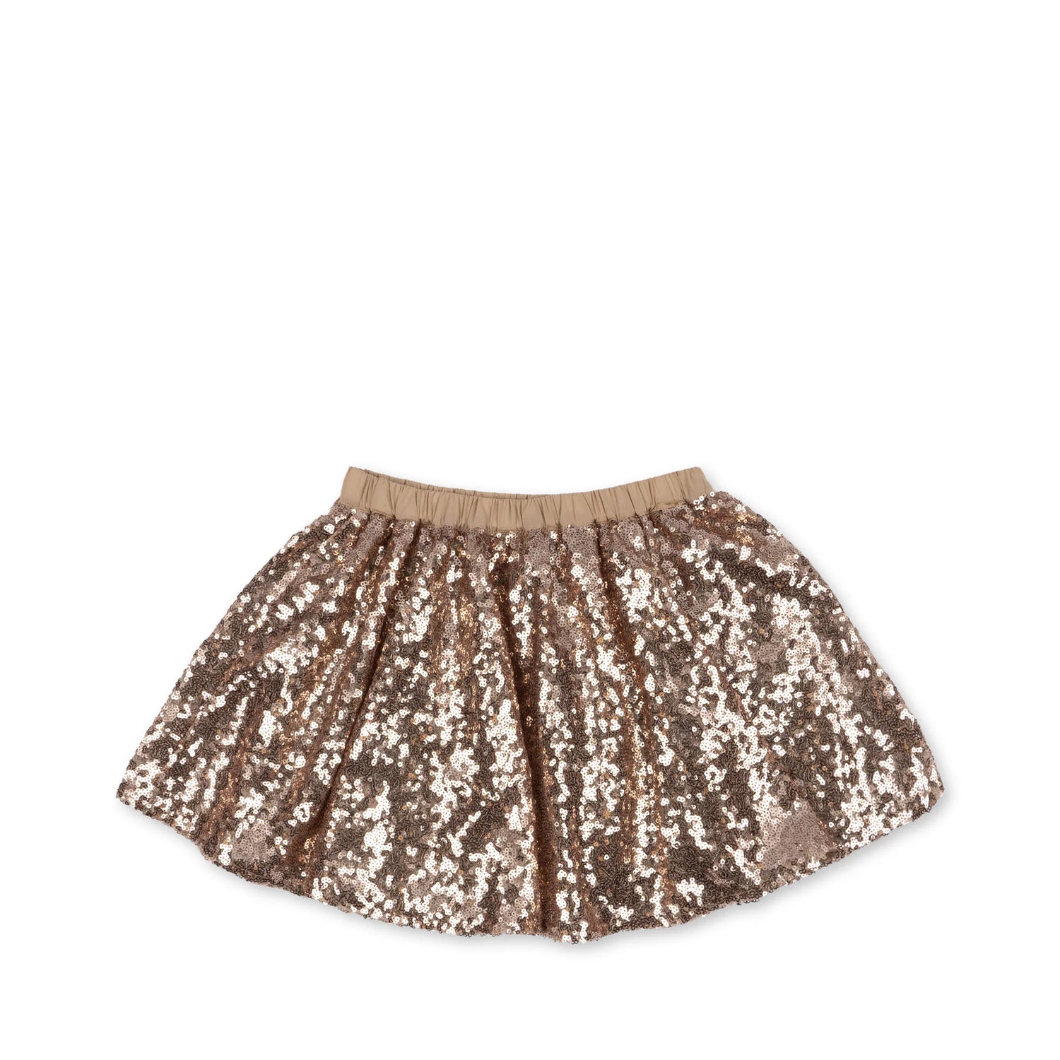 STARLA SEQUIN SKIRT - GOLD BLUSH