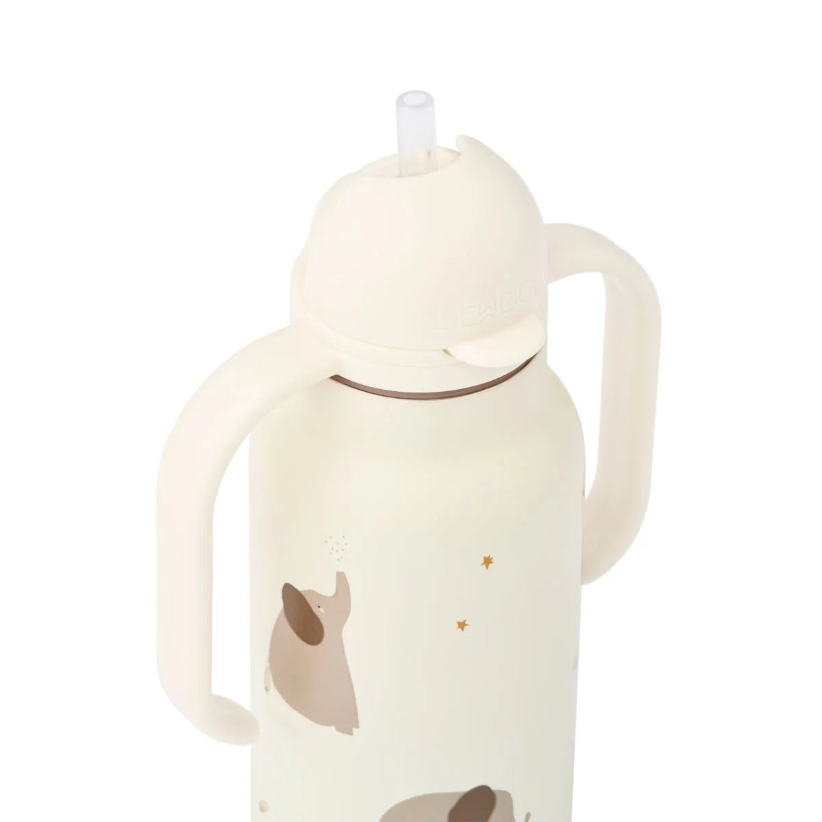 KIMMIE PRINTED BOTTLE 250ml - ELEPHANT/ CREME DE LA CREME