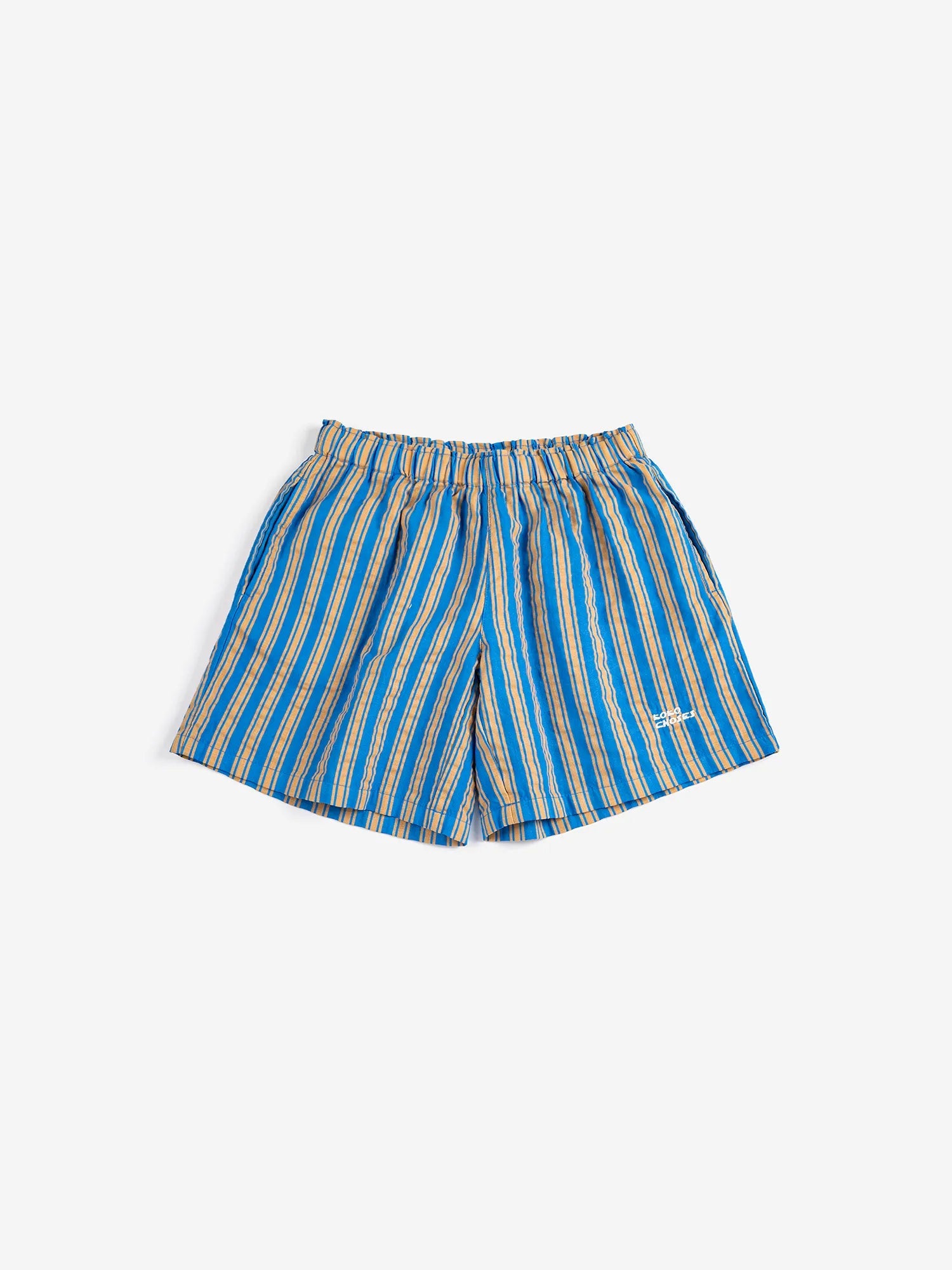 NEW HAIRLINE DENIM BERMUDA SHORTS