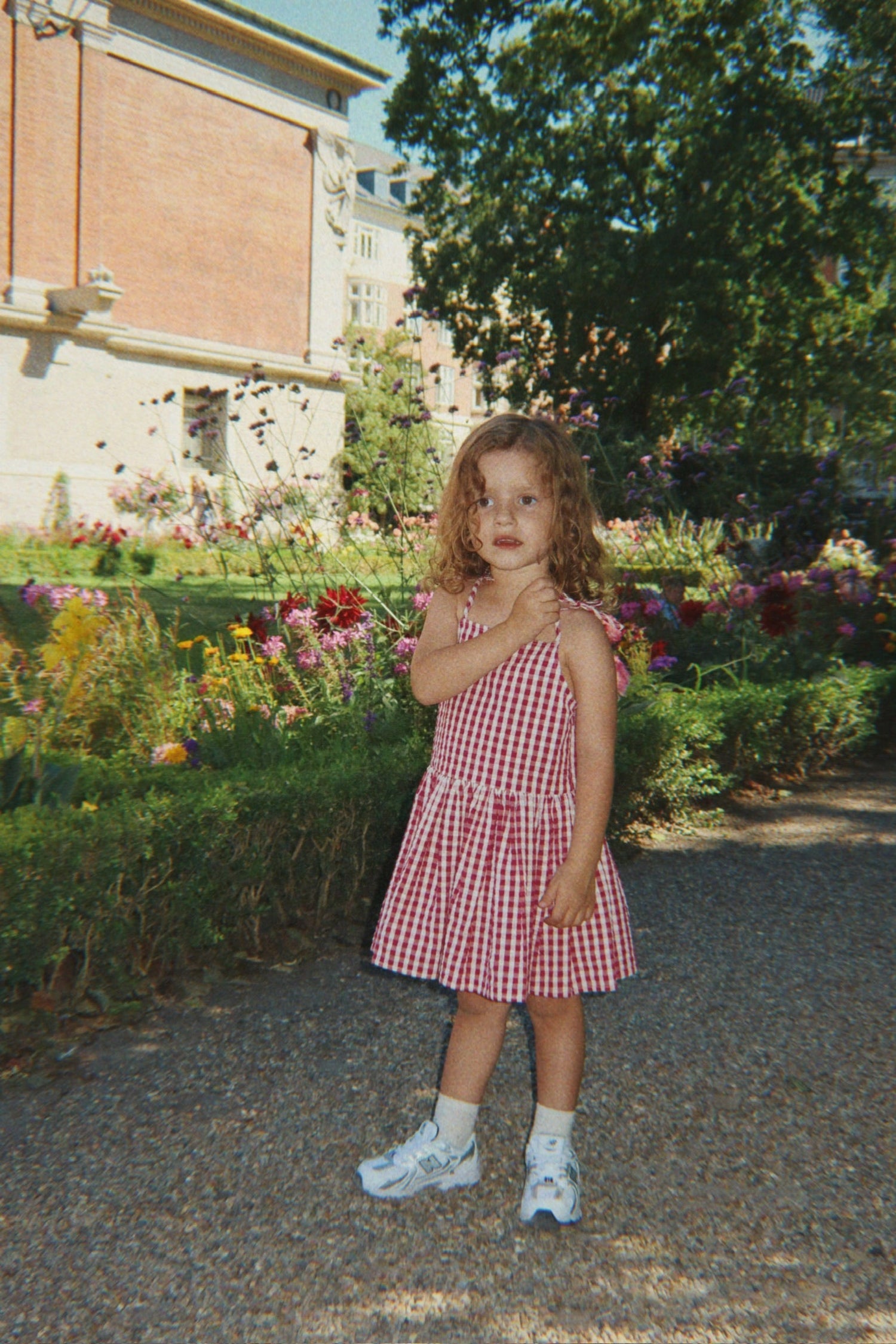 ISOTTA SUKNELĖ – RASPBERRY CHECK