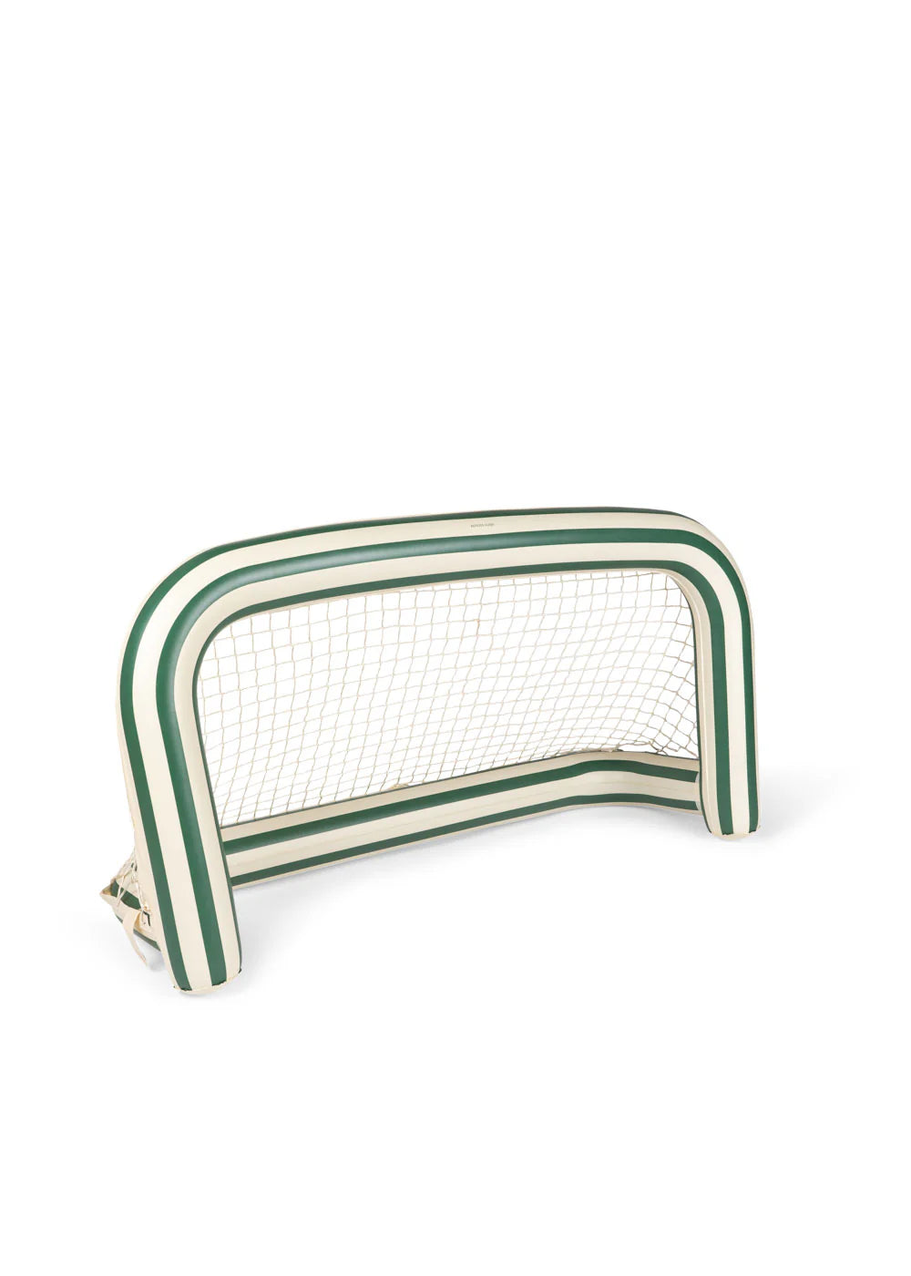 INFLATABLE GOAL WITH BALL - GREEN STRIPE