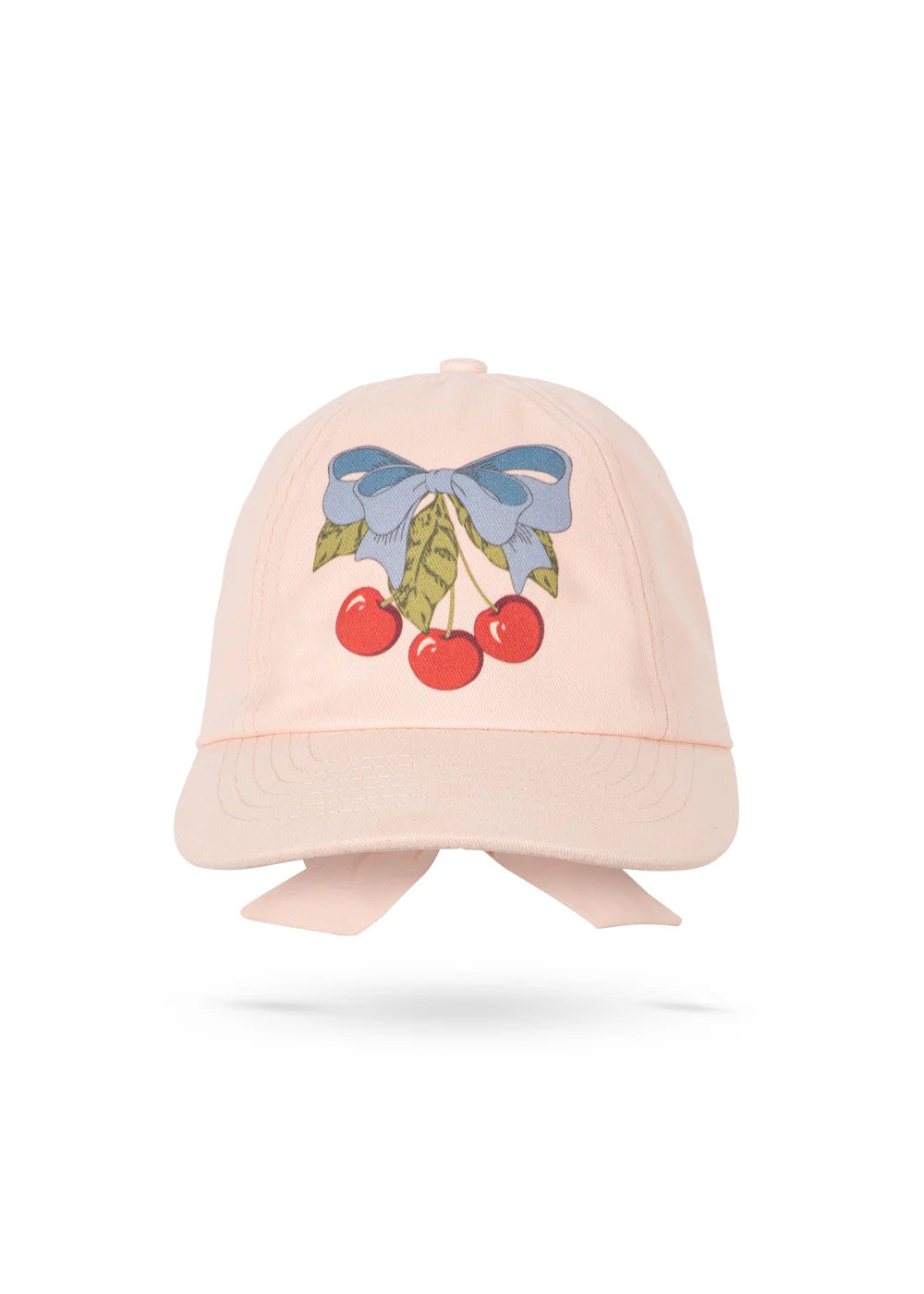 FRANKIE BOW CAP GOTS - CHINTZ ROSE