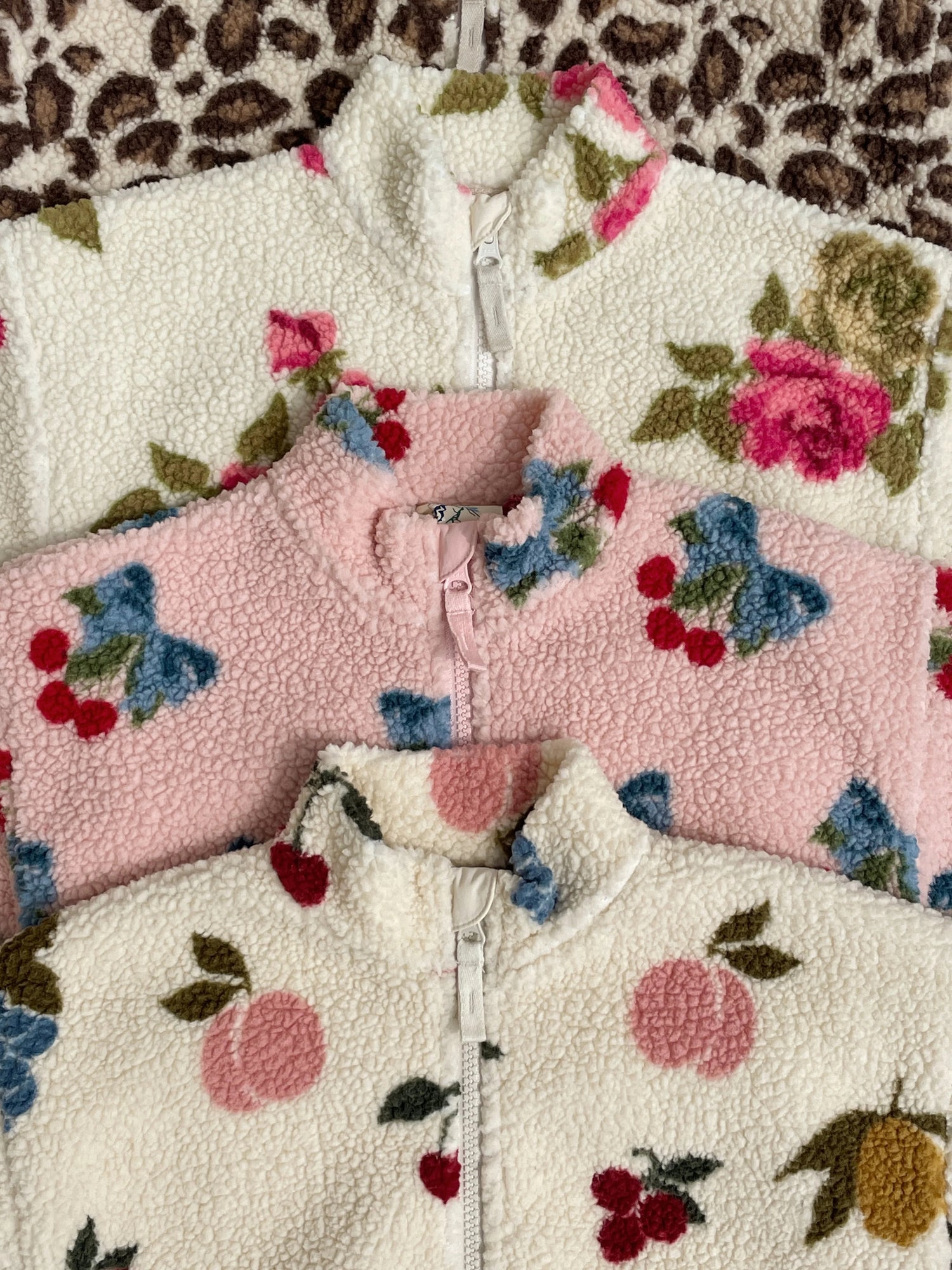 JODY TEDDY JACKET GRS - AMARENA ROSE