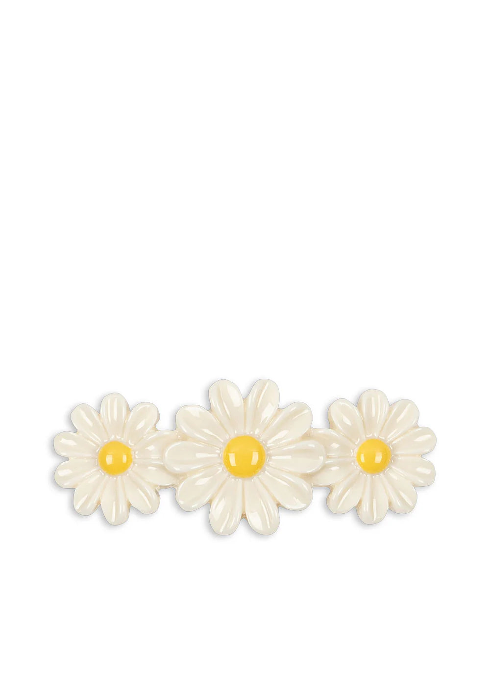DAISY BIG HAIR CLIP - ANTIQUE WHITE