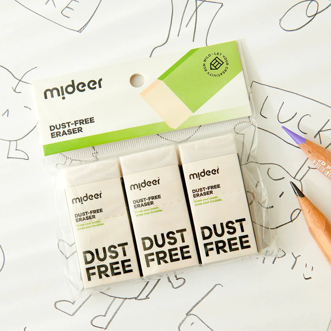 ERASER SET, 3 PCS