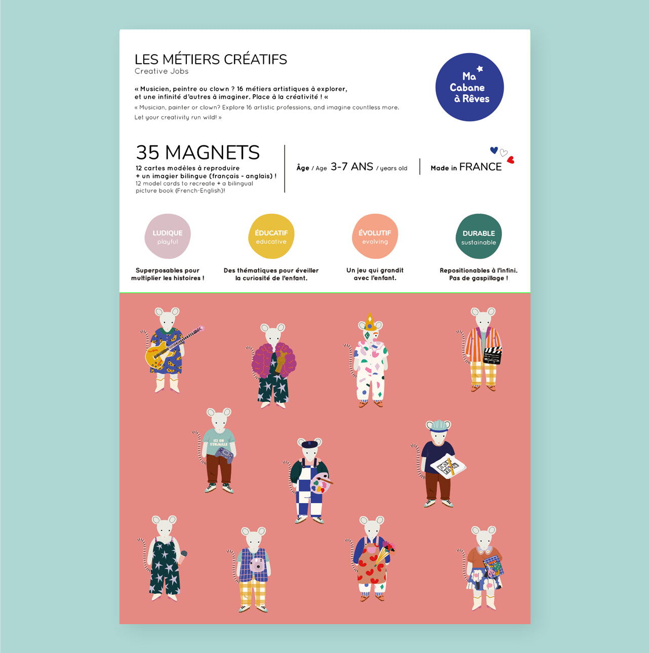 MAGNETIC GAME – CREATIVE PROFESSIONS