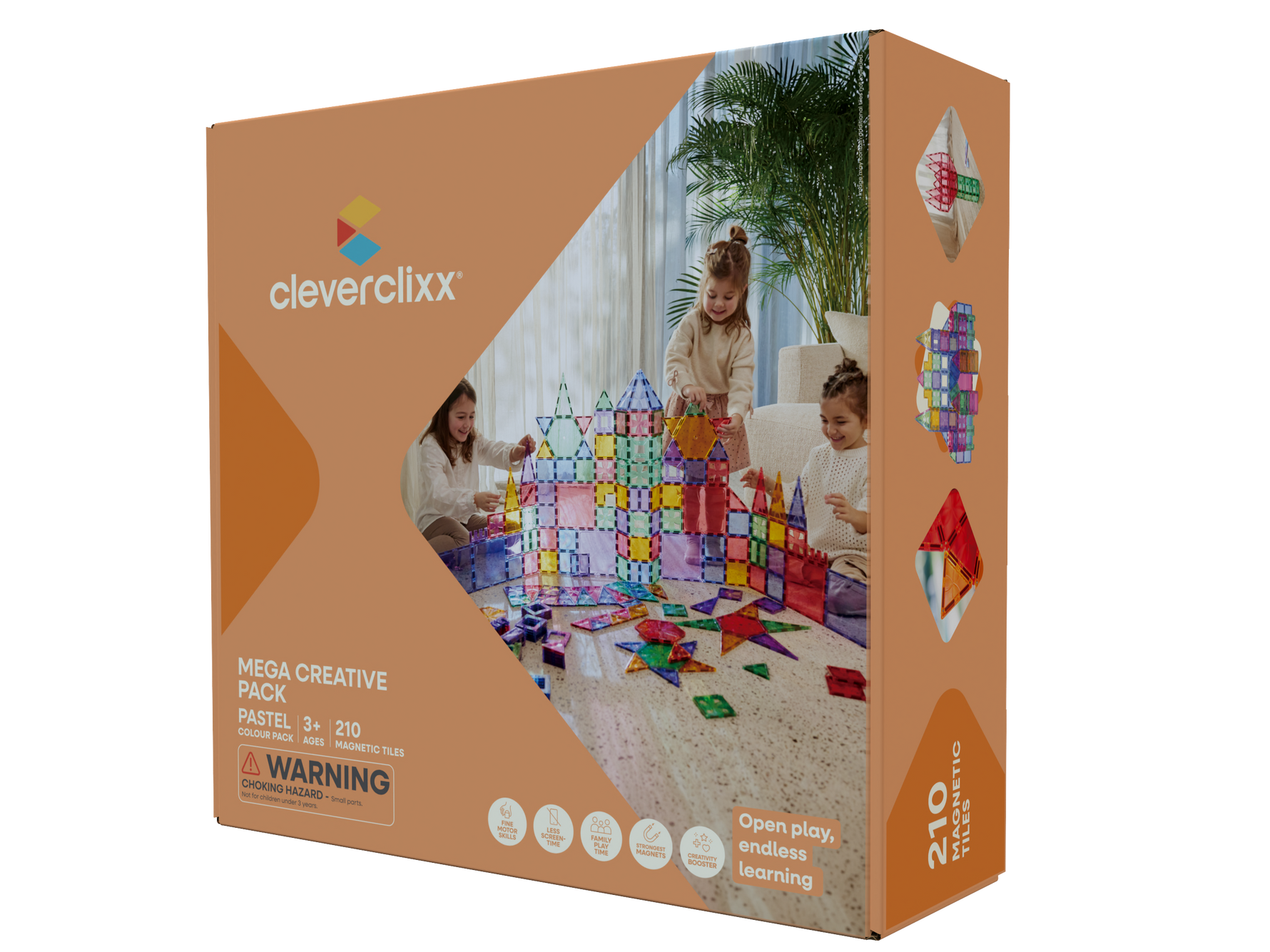 Cleverclixx Mega Creative Pack Pastel 210 pieces