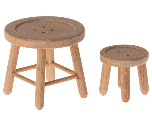 TABLE AND STOOL SET, MOUSE