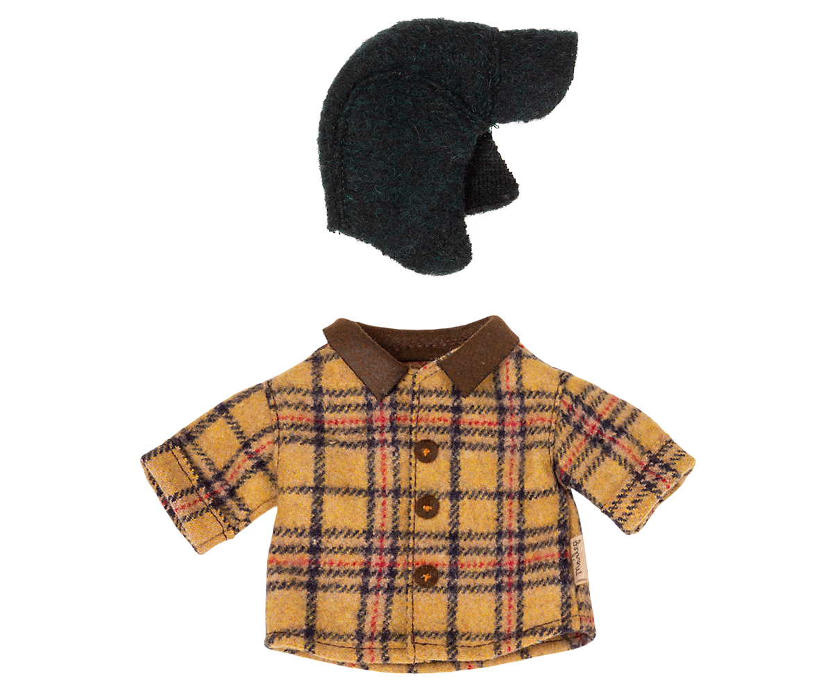 Woodsman Jacket And Hat Teddy Dad