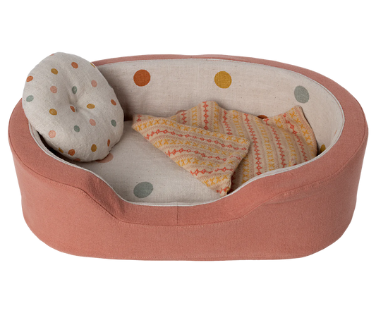 COSY BASKET, MEDIUM - CORAL