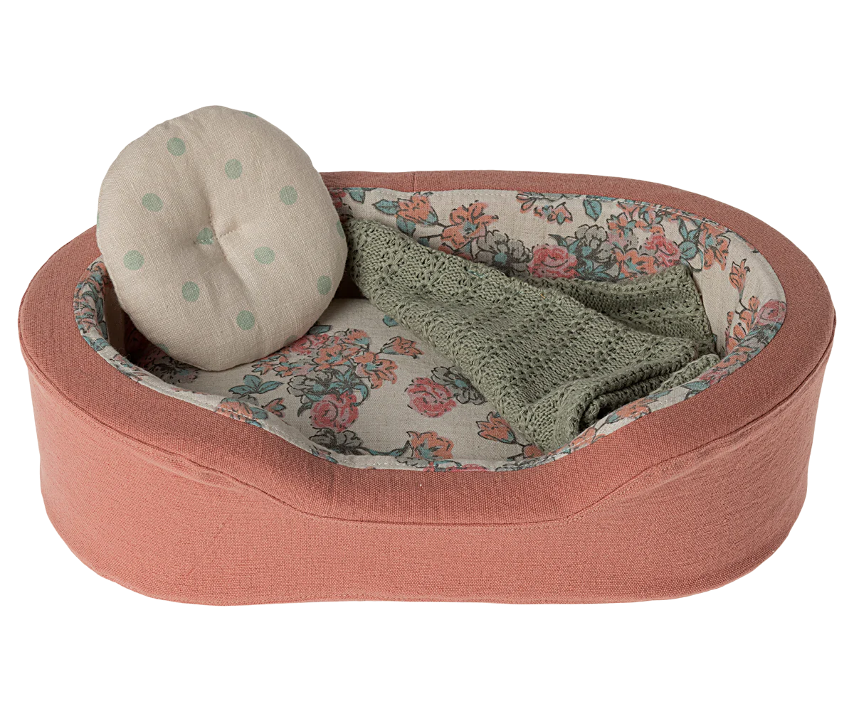 COSY BASKET, SMALL - CORAL