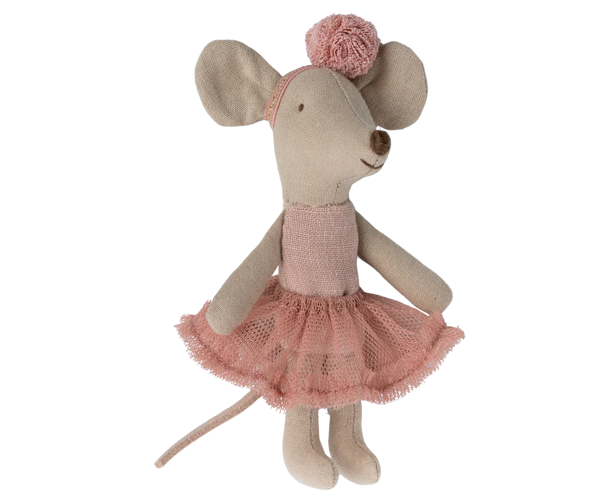 BALLERINA MOUSE, LITTLE SISTER - ROSE