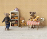 Brown Checked Shirt And Pants Dad Mouse