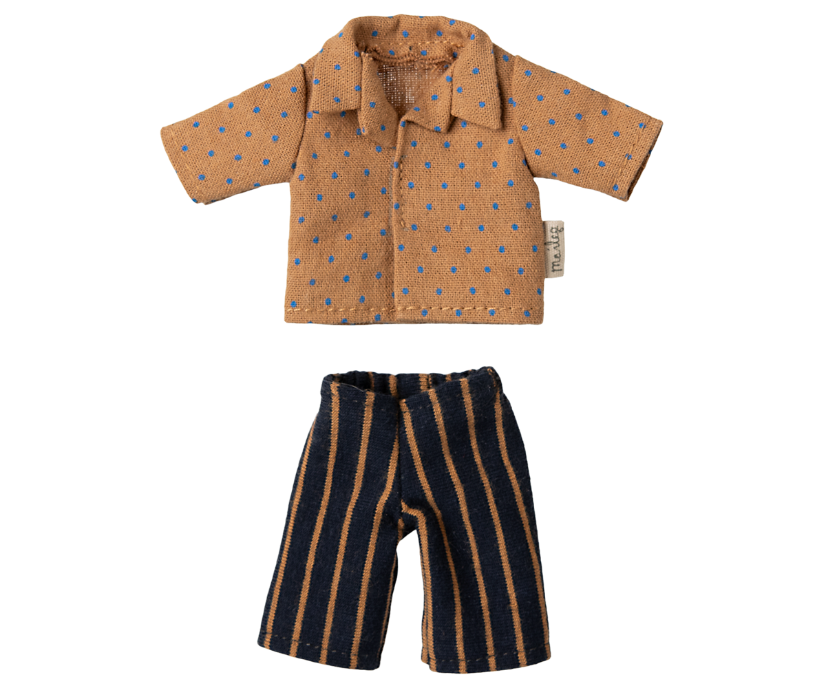 Shirt And Striped Pants Dad Mouse
