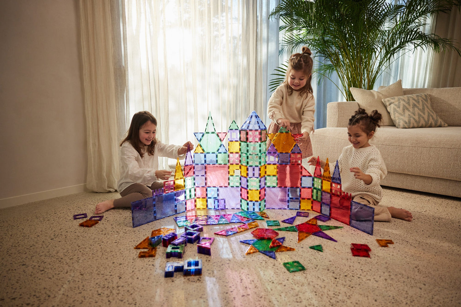 Cleverclixx Mega Creative Pack Pastel - kids building