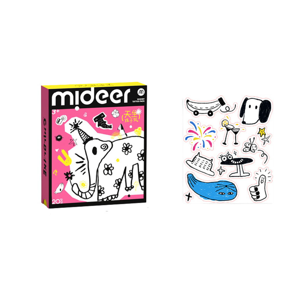 TATUIRUOČIŲ / LIPDUKŲ RINKINYS – MINI PINK