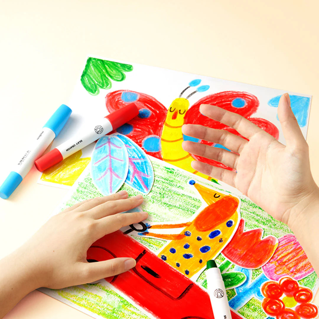 SILK CRAYONS - 24 COLORS