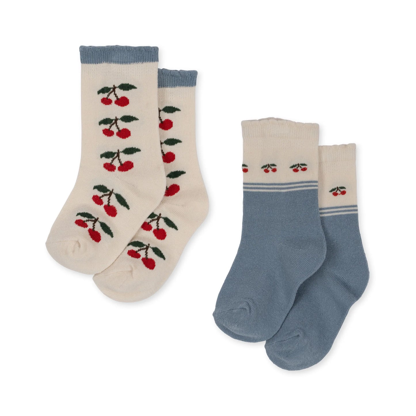 2 PACK CHERRY SOCKS - CHERRY MIX