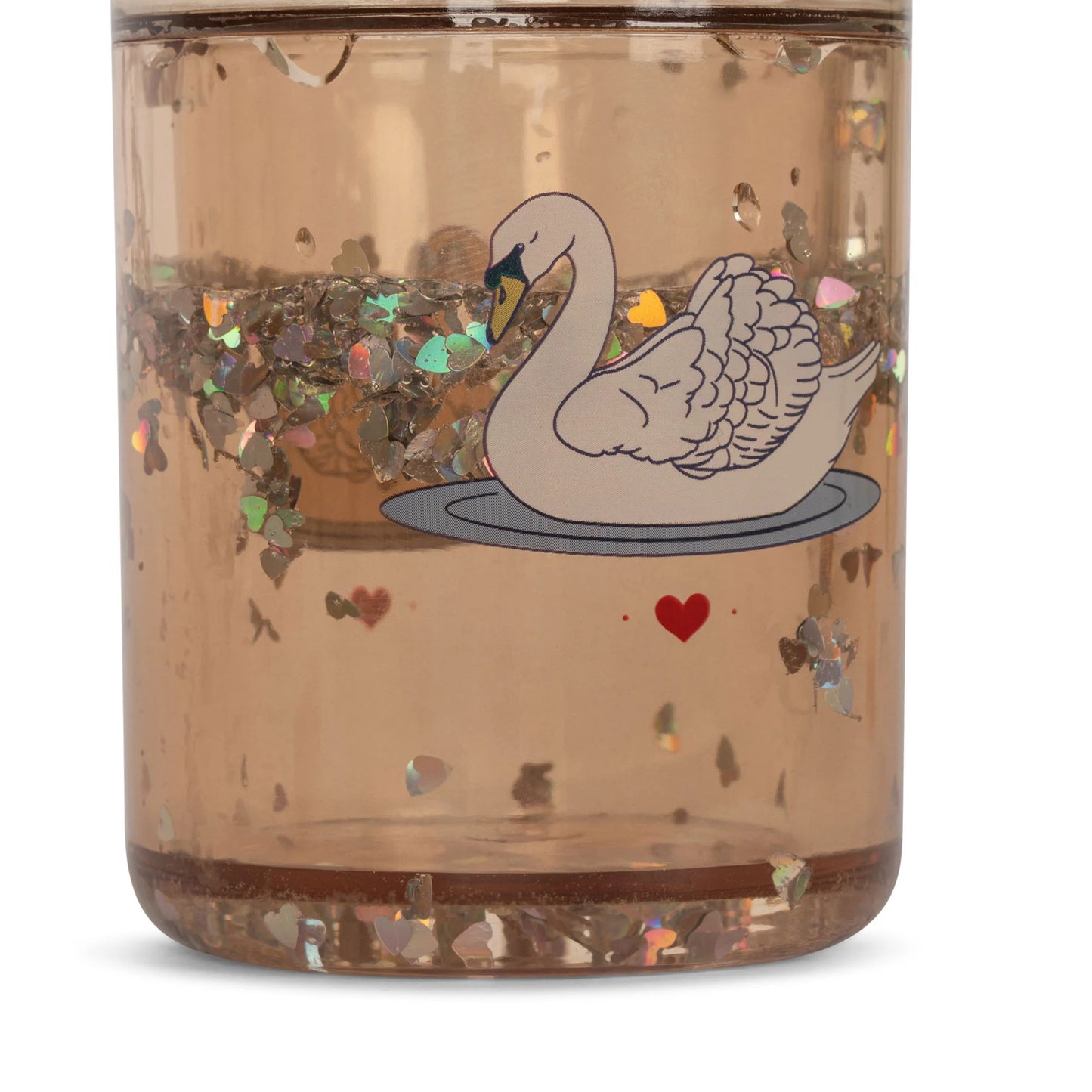 2 PACK GLITTER CUPS - SWAN