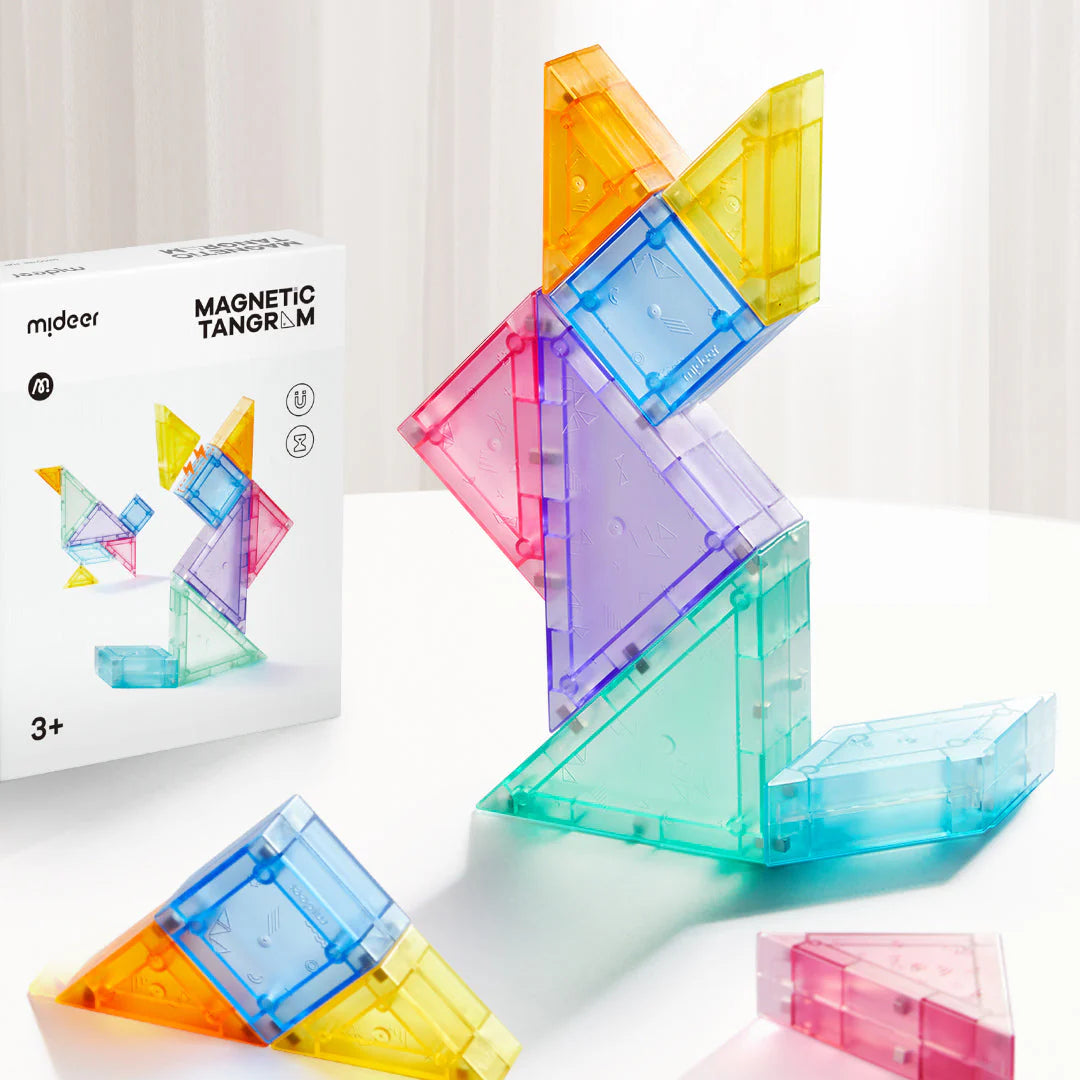 MINI MAGNETINIS KONSTRUKTORIUS - TANGRAMA