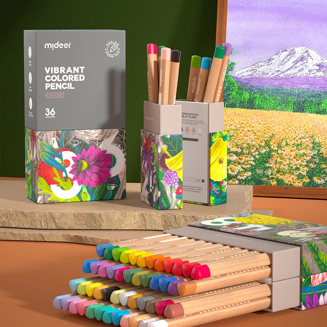 COLORED PENCILS - 36 COLORS