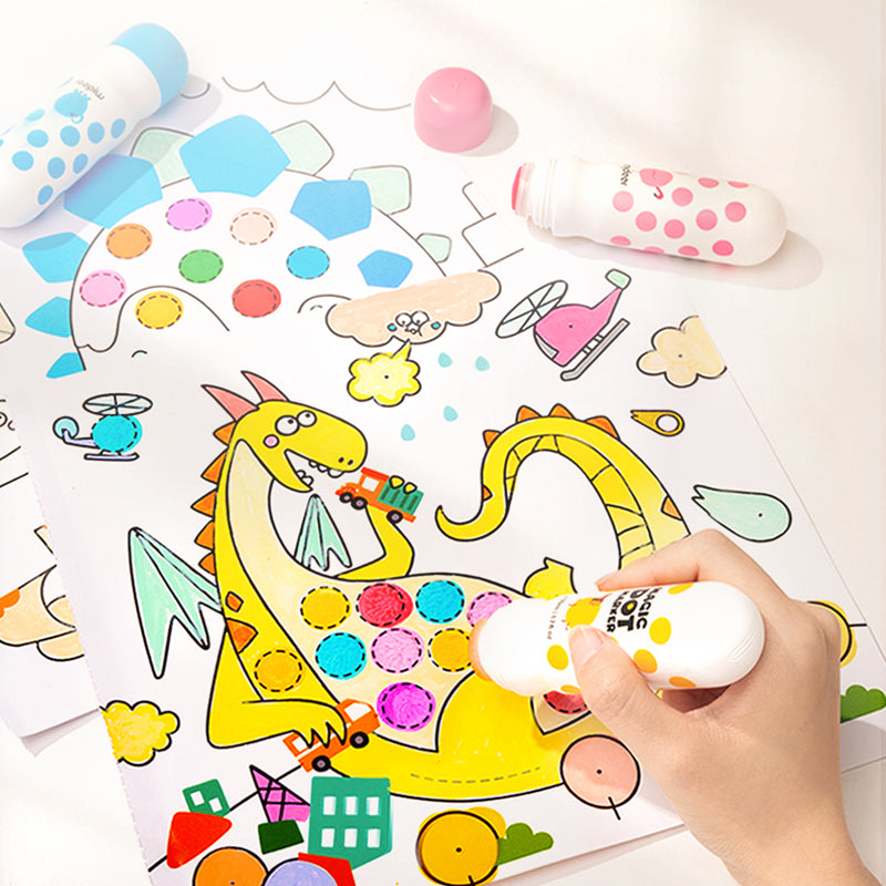 Magic Dot Marker - 6 Colors