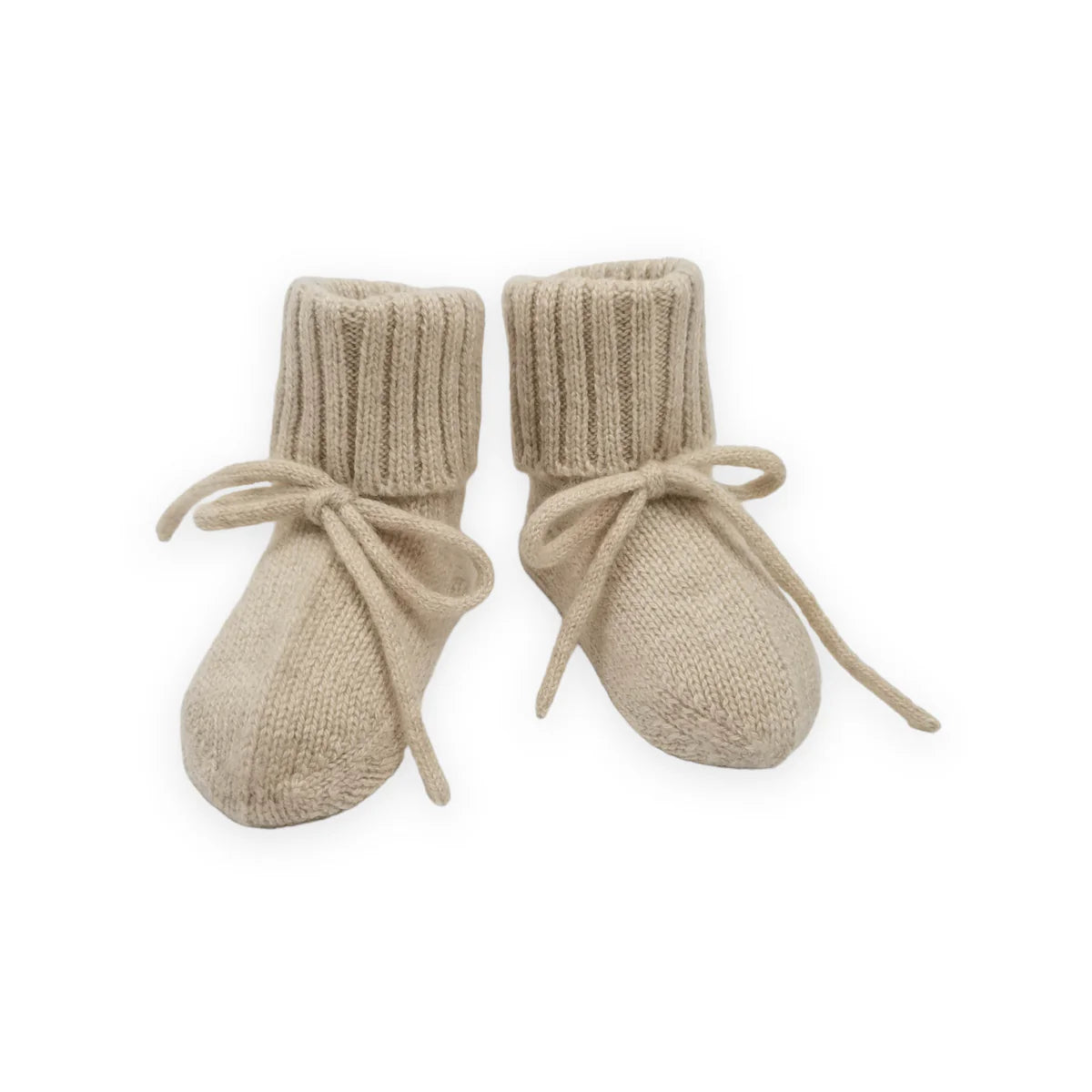 CASHMERE BOOTIES APRICOT