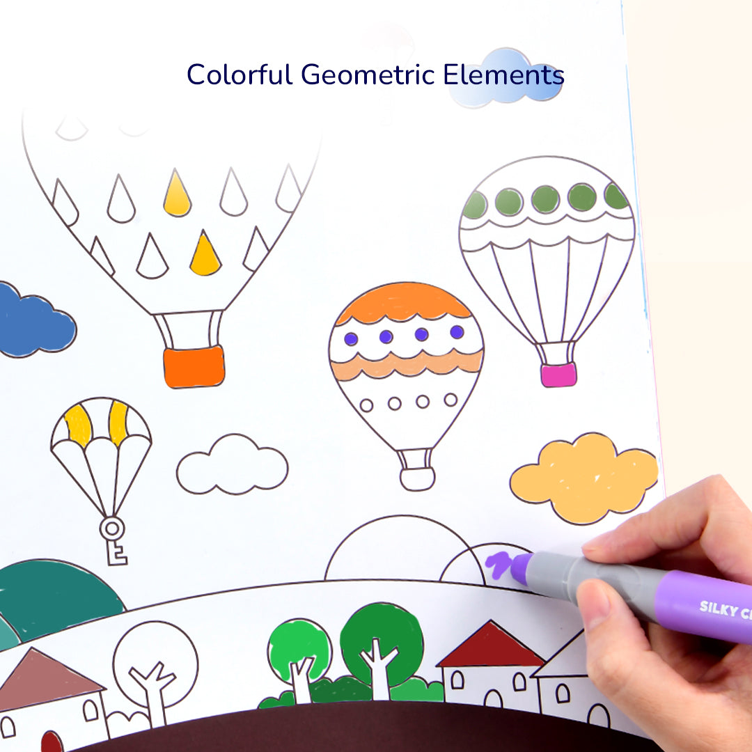 DIDELĖ PIEŠIMO KNYGA - ROŽINĖ