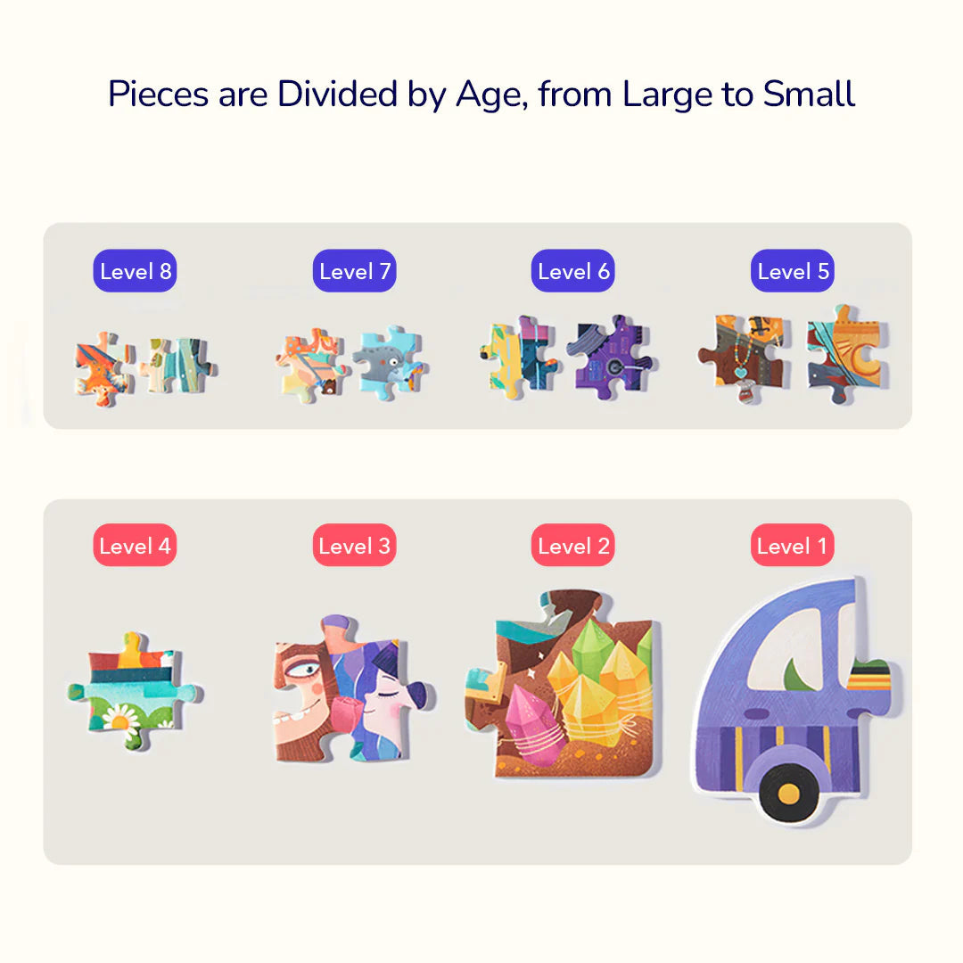 Level Up Puzzle Set - Level 1 Animals