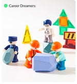 Magnetic figures - professions, figures detail