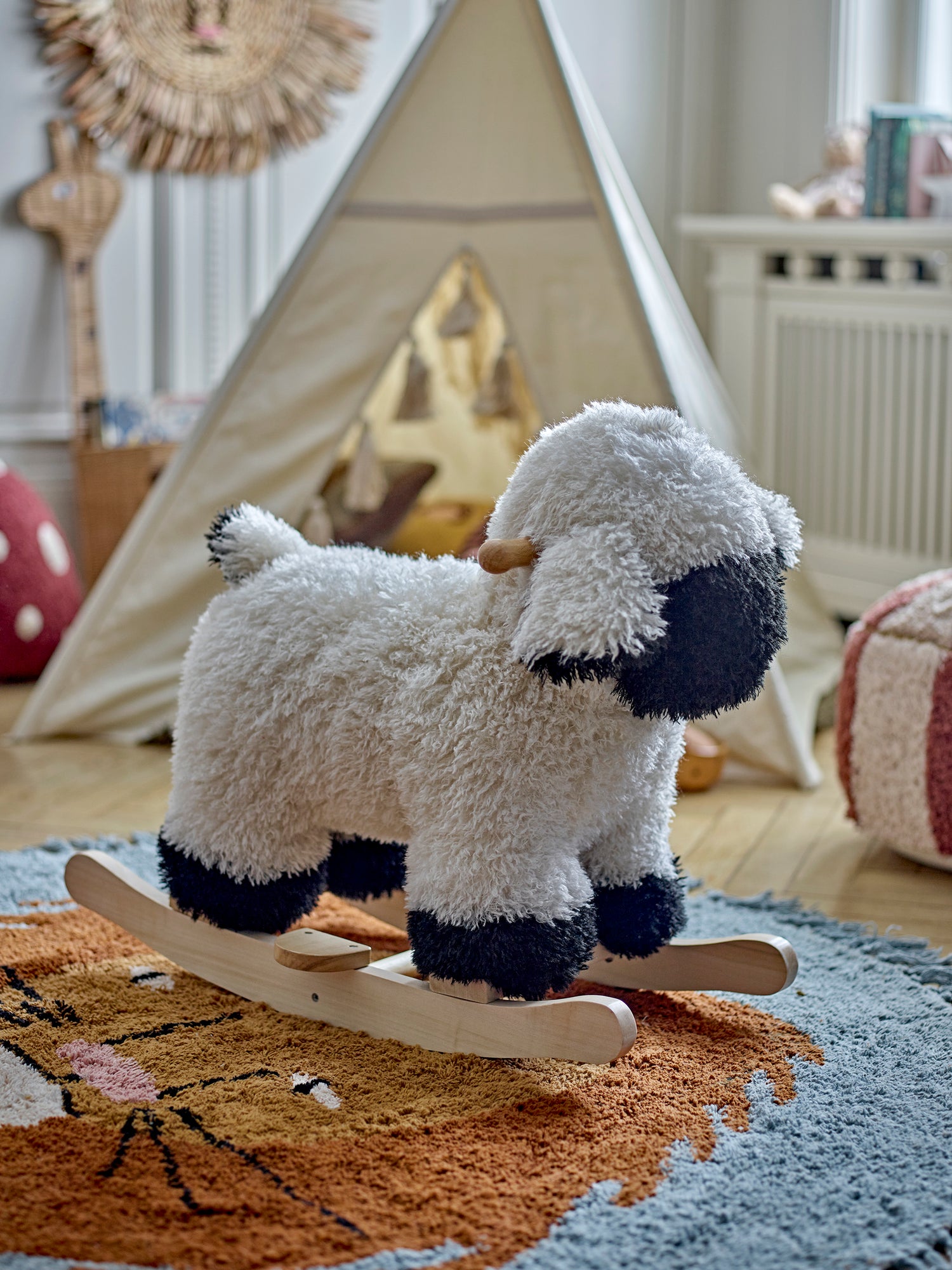 DOLLY ROCKING TOY, SHEEP