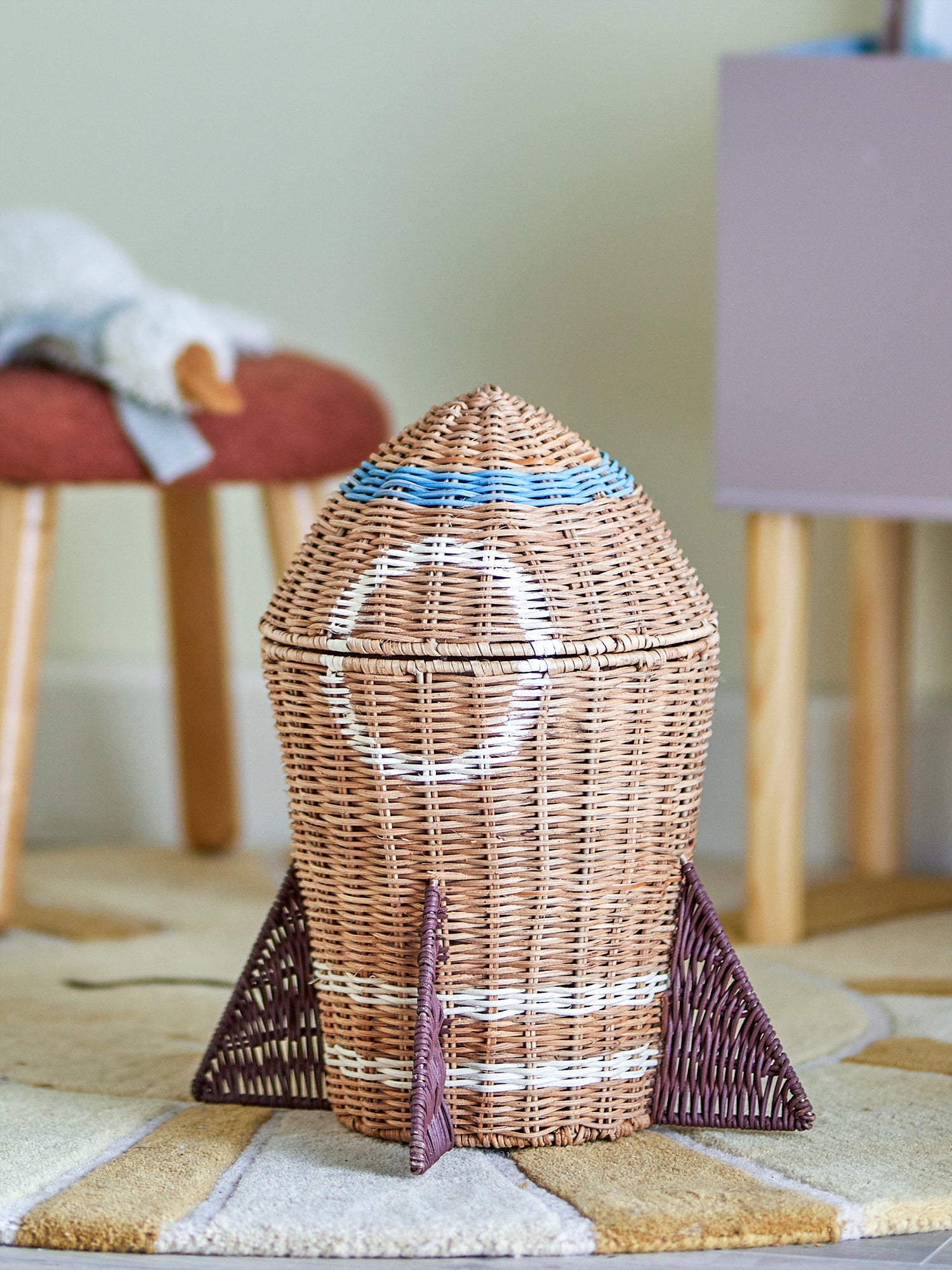 SPACE BASKET W/LID