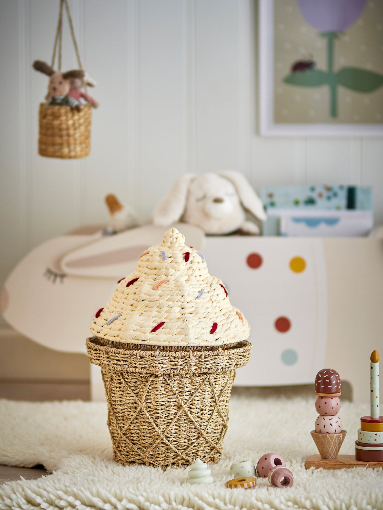 CILLIE BASKET W/LID