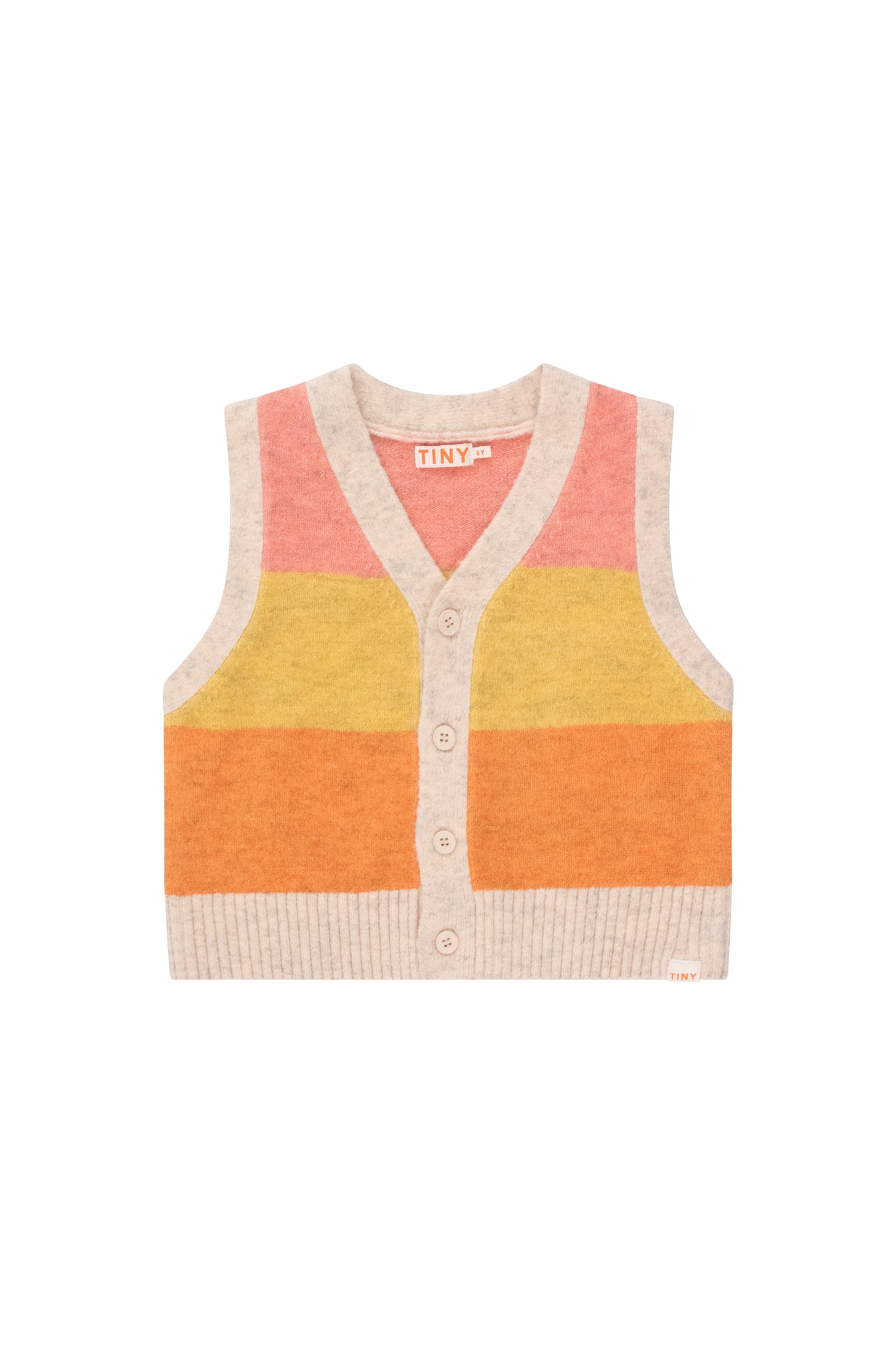 COLOR BLOCK TINY VEST