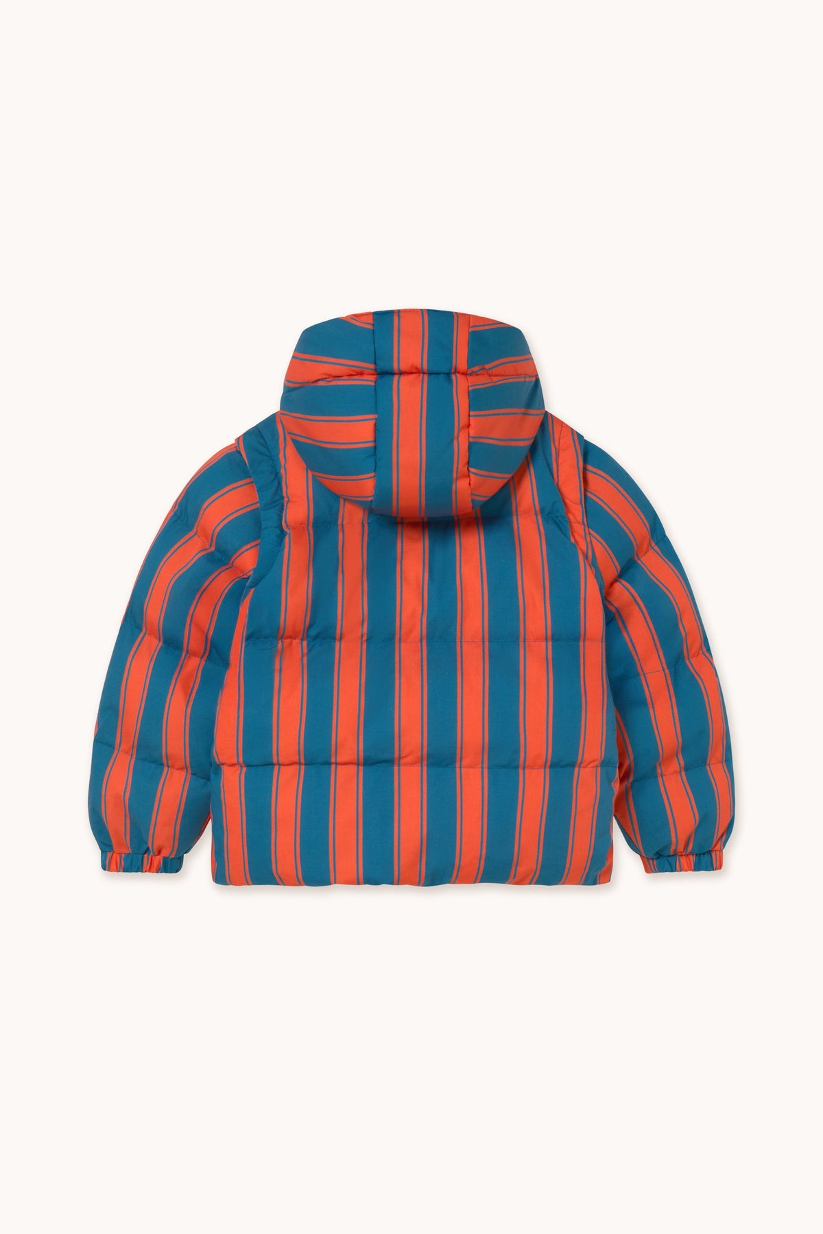 Retro Stripes Short Padded Jacket detail
