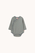 Stripes Rib Crossed Body