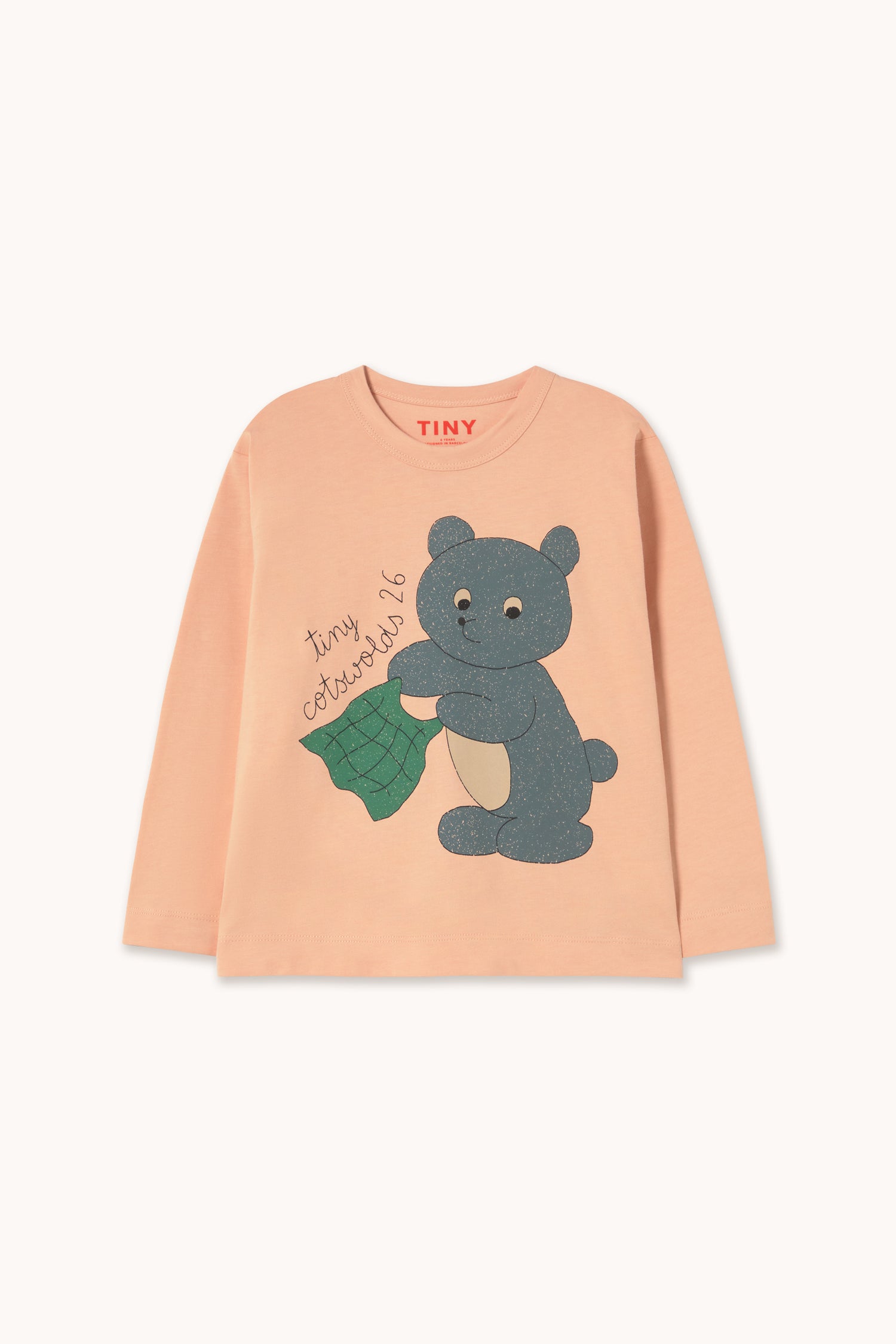 Bear Graphic Sleeve Tee