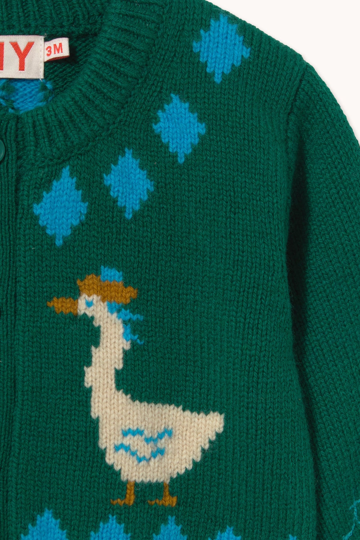 VANILLA GEESE BABY CARDIGAN