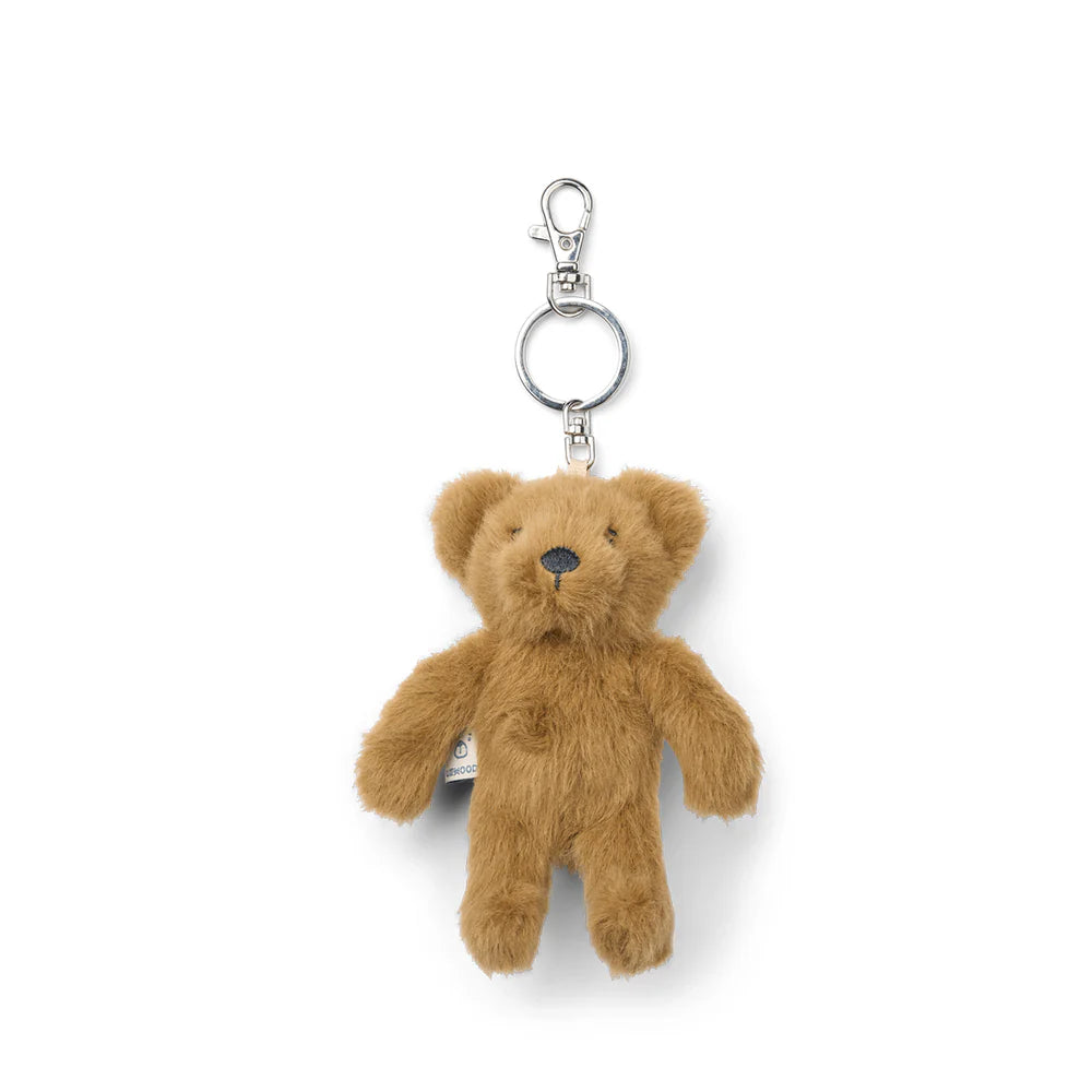 ALFREDO BEAR KEYCHAIN - GOLDEN CARAMEL