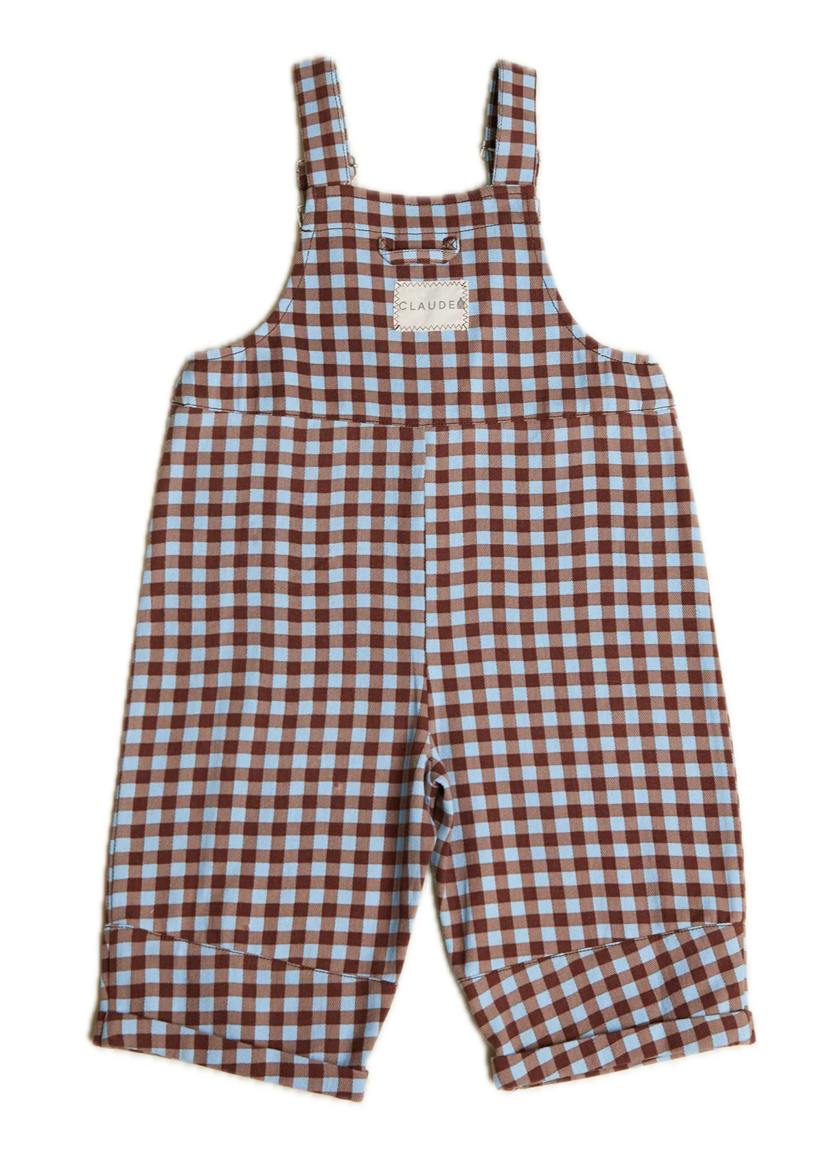 AUGUST SKY GINGHAM DUNGAREE