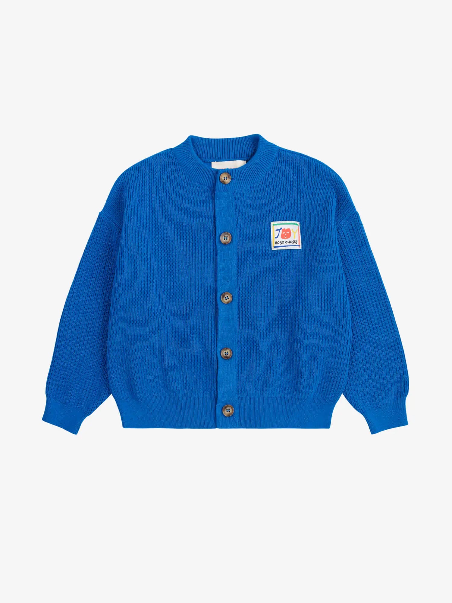 SMILING OPEN WORK CARDIGAN