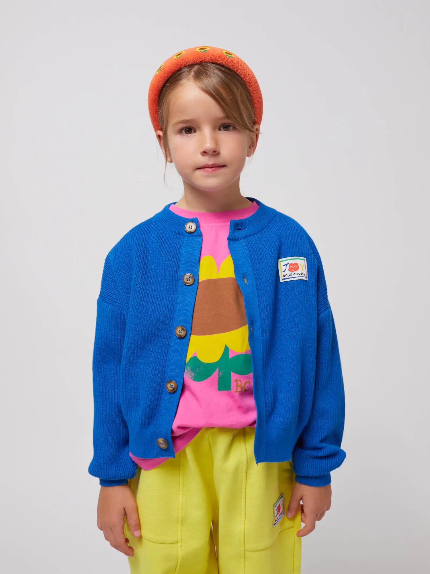 SMILING OPEN WORK CARDIGAN