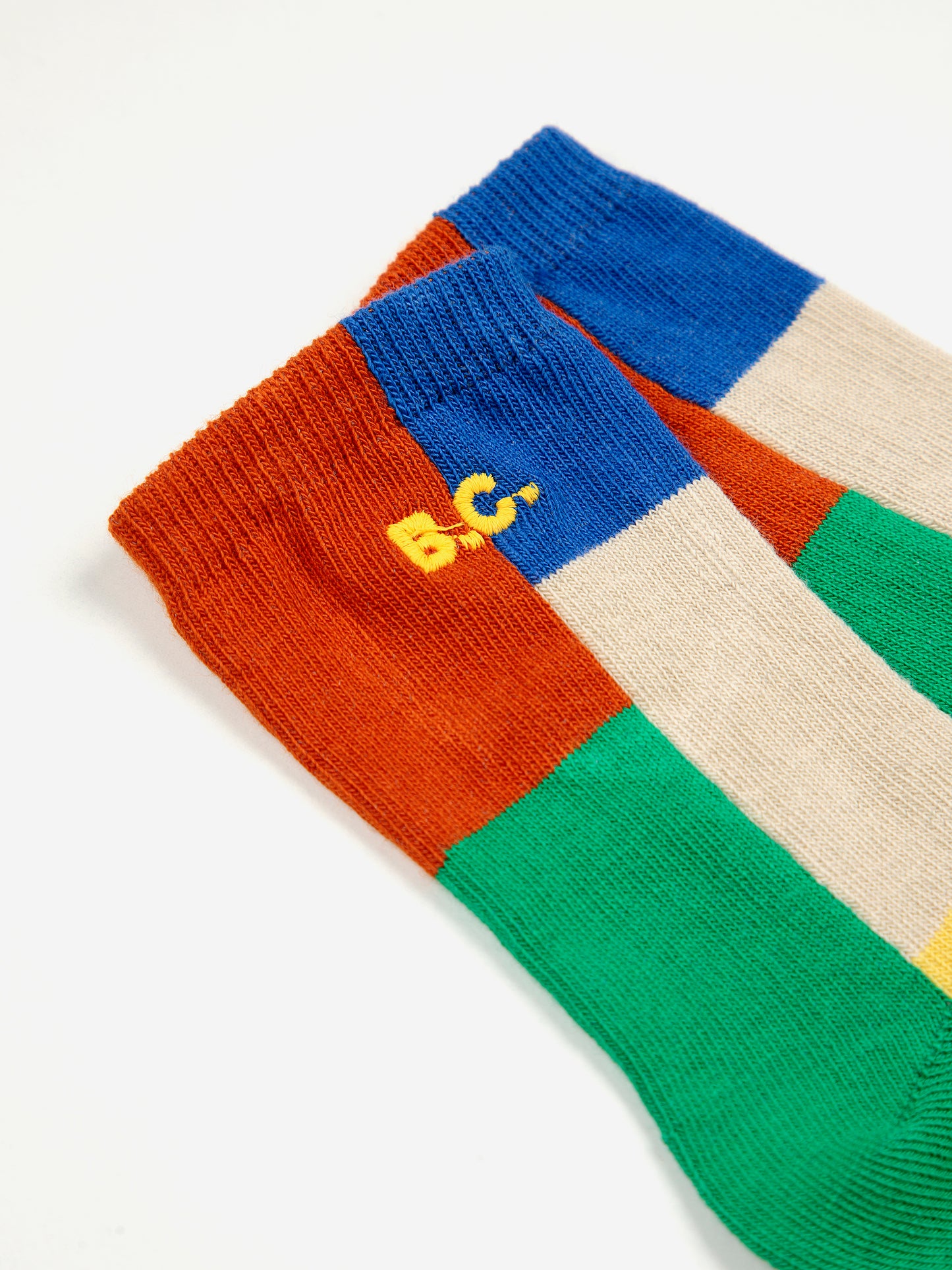 BABY COLOR BLOCK SOCKS PACK X 2