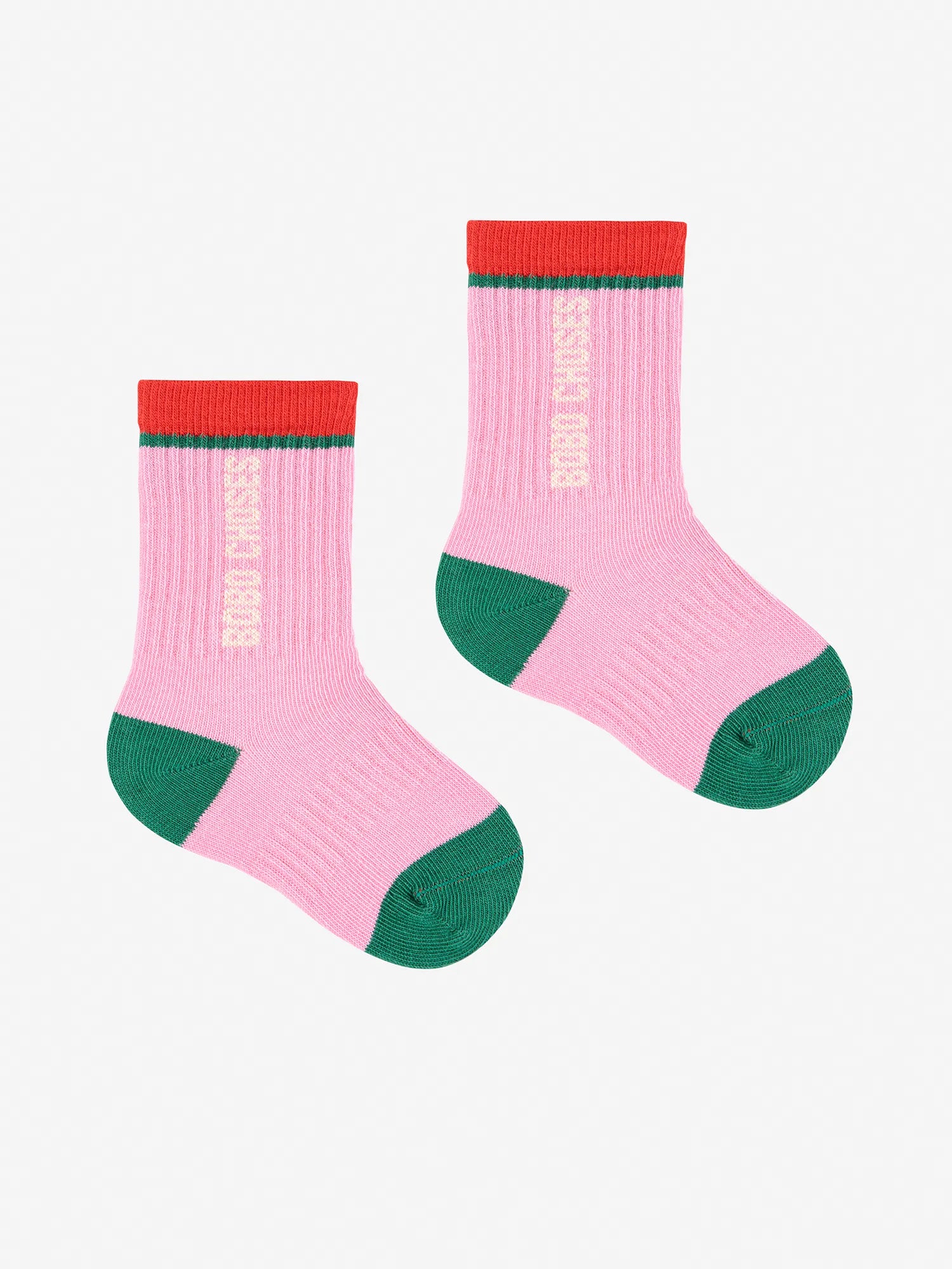 BOBO CHOSES COLOR BLOCK LONG SOCKS