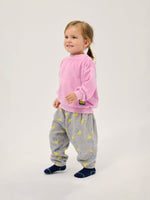 Booo Bo Choses Tag Velvet Sweatshirt