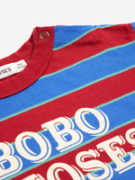 Bobo Choses Embossed stripes T-shirt multicolor