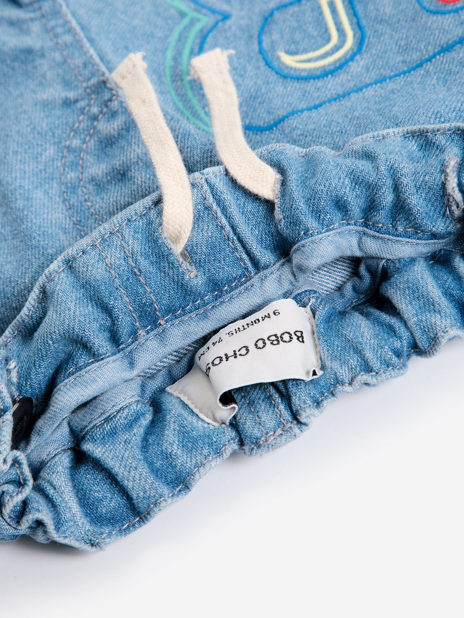 B.C. Embossed denim pants blue