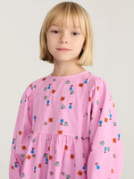 Blossom all over woven dress
