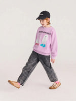 Booty Ghosts sweatshirt pink
